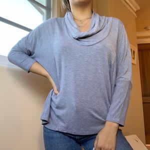 Extremely soft gray top